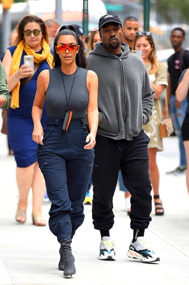 Kim i Kanye w Nowym Jorku