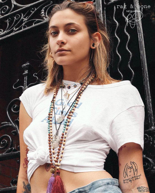 Paris Jackson pose pour la campagne DIY de la marque new-yorkaise Rag & Bone