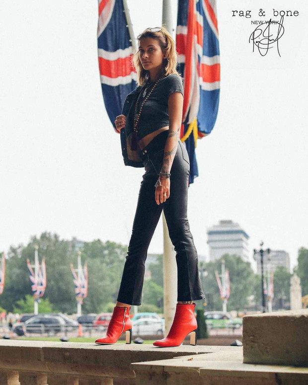 Paris Jackson pose pour la campagne DIY de la marque new-yorkaise Rag & Bone