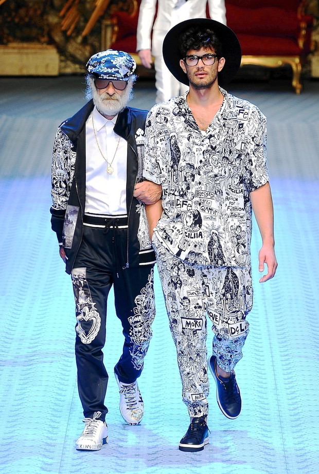 Pokaz Dolce & Gabbana na tygodniu mody w Mediolanie