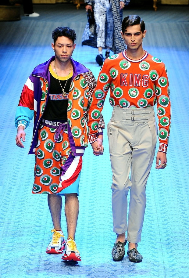Pokaz Dolce & Gabbana na tygodniu mody w Mediolanie