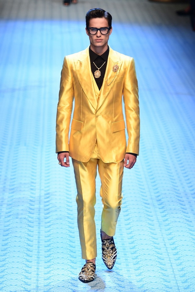Pokaz Dolce & Gabbana na tygodniu mody w Mediolanie