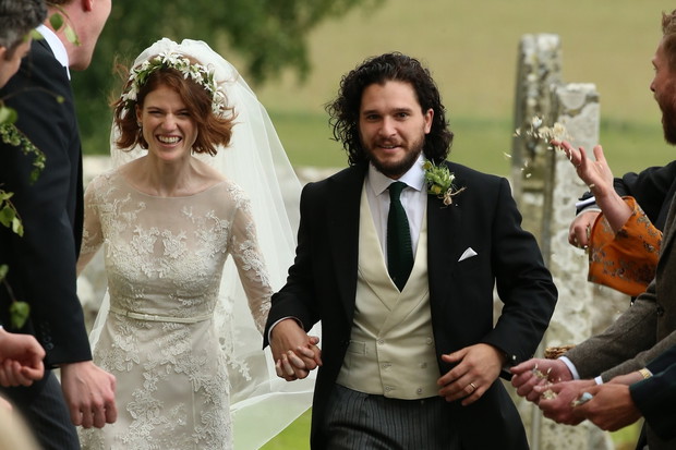 Rose Leslie i Kit Harington pobrali si?