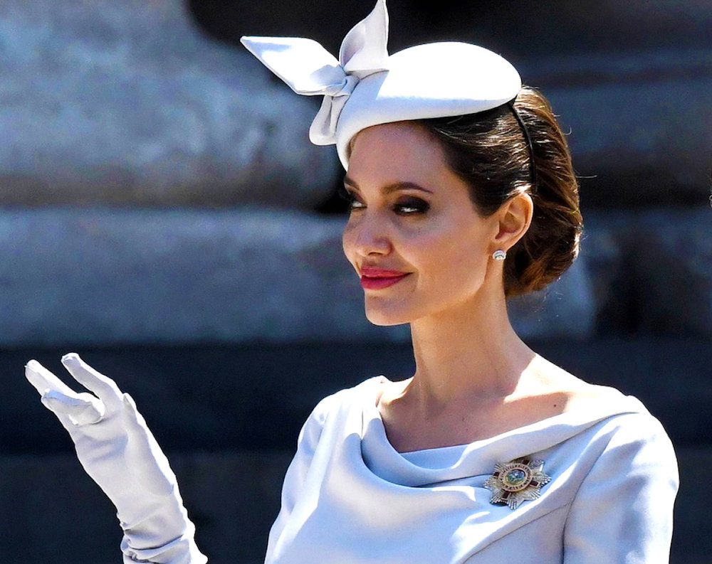 Angelina Jolie na królewskiej uroczystości w Londynie