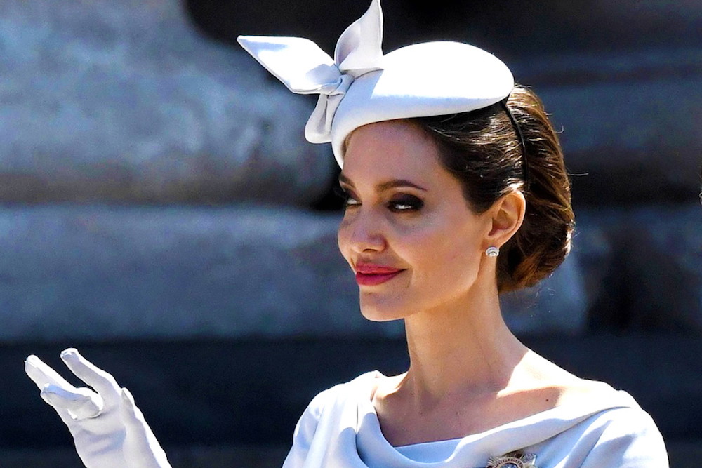 Angelina Jolie na królewskiej uroczystości w Londynie