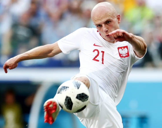 Rafał Kurzawa, mecz Polska-Japonia, Mundial 2018