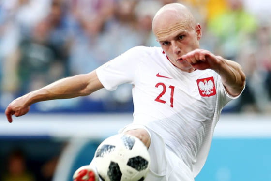 Rafał Kurzawa, mecz Polska-Japonia, Mundial 2018