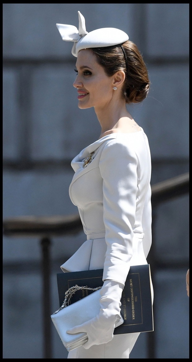Angelina Jolie na oficjalnej imprezie w Londynie