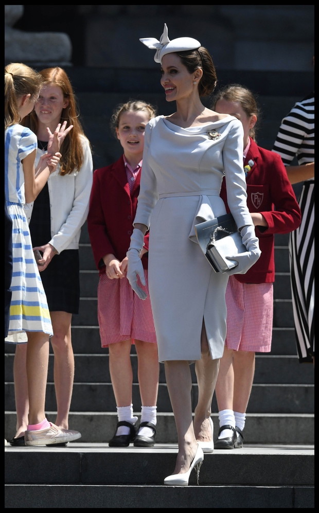 Angelina Jolie na oficjalnej imprezie w Londynie