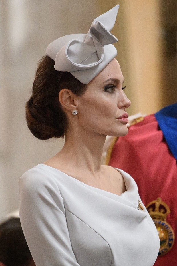 Angelina Jolie na oficjalnej imprezie w Londynie