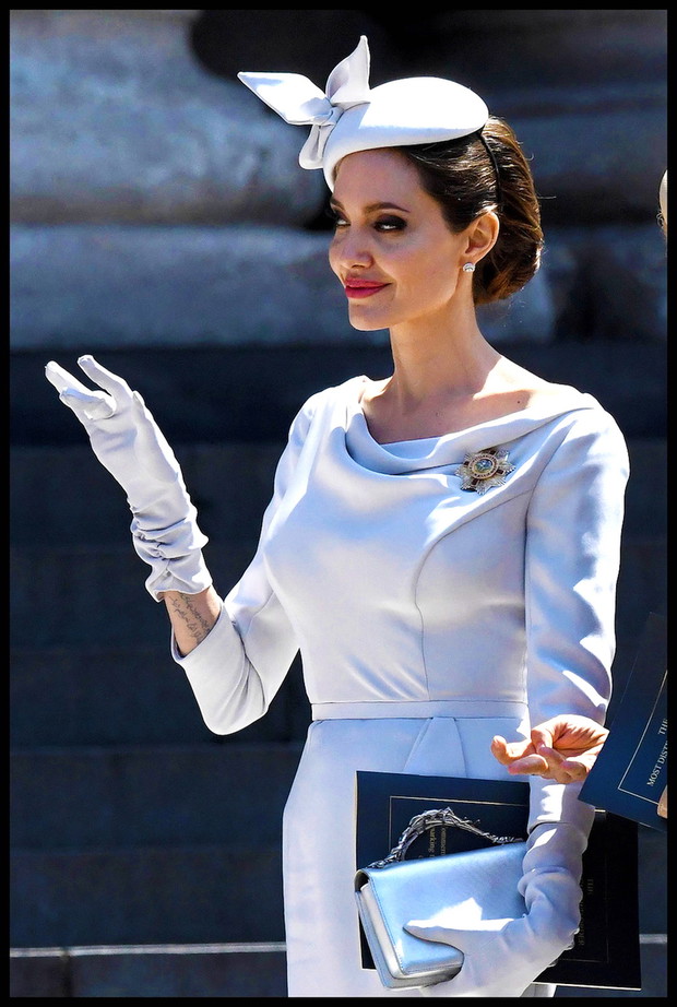Angelina Jolie na oficjalnej imprezie w Londynie