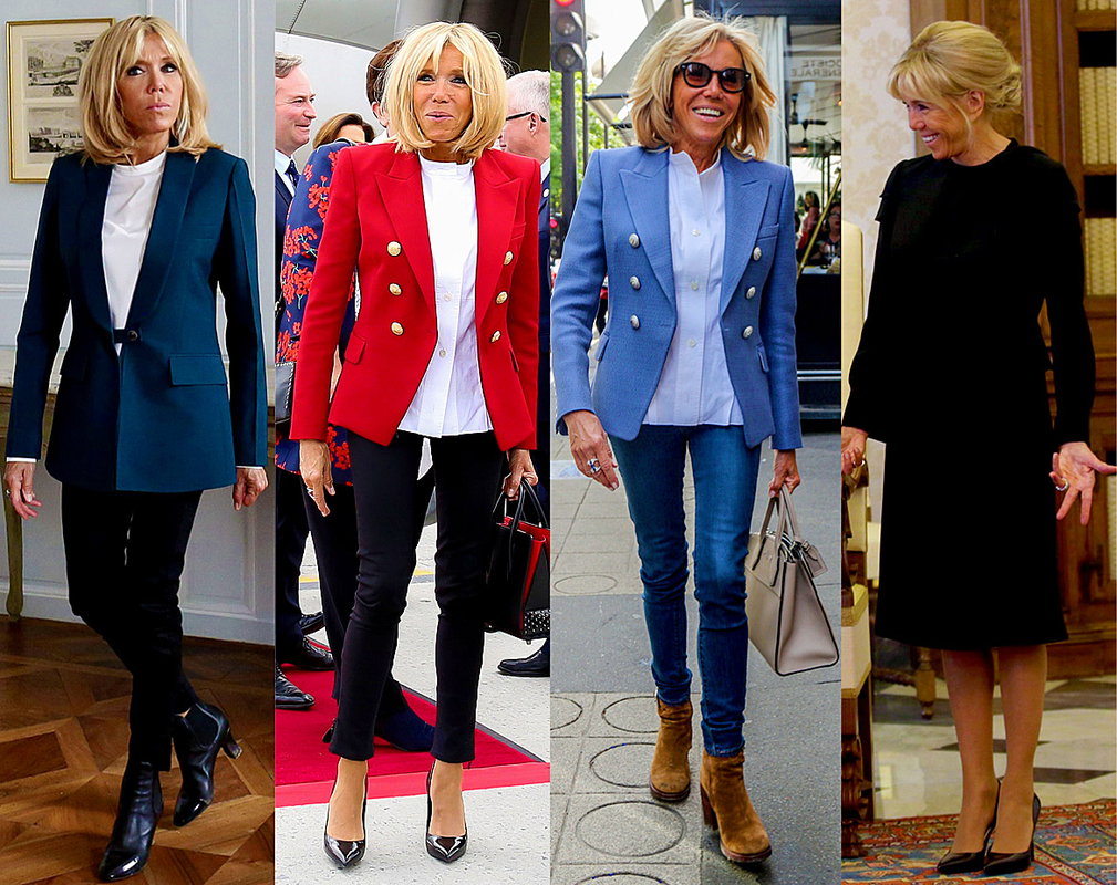 stylizacje Brigitte Macron