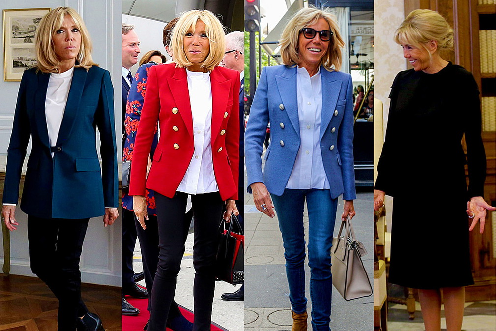 stylizacje Brigitte Macron