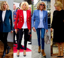 stylizacje Brigitte Macron