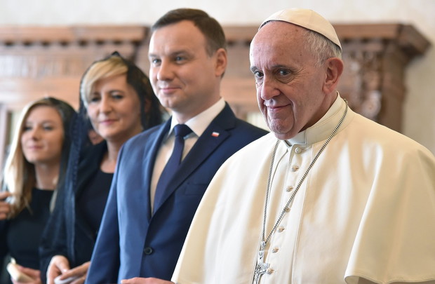 Prezydent Andrzej Duda na audiencji u papie?a Franciszka