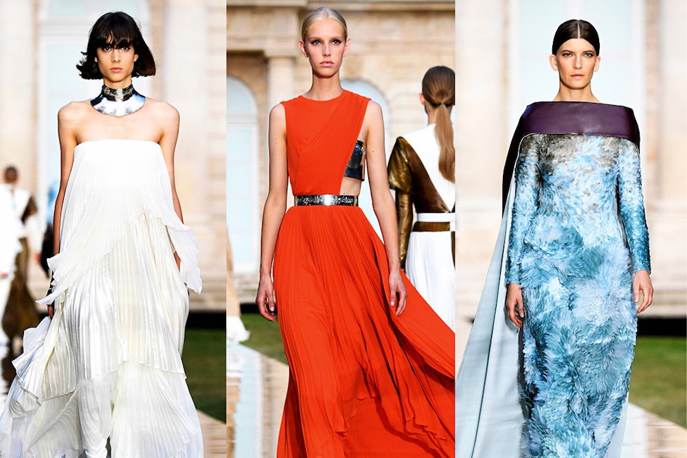 Pokaz Givenchy haute couture na jesień 2018