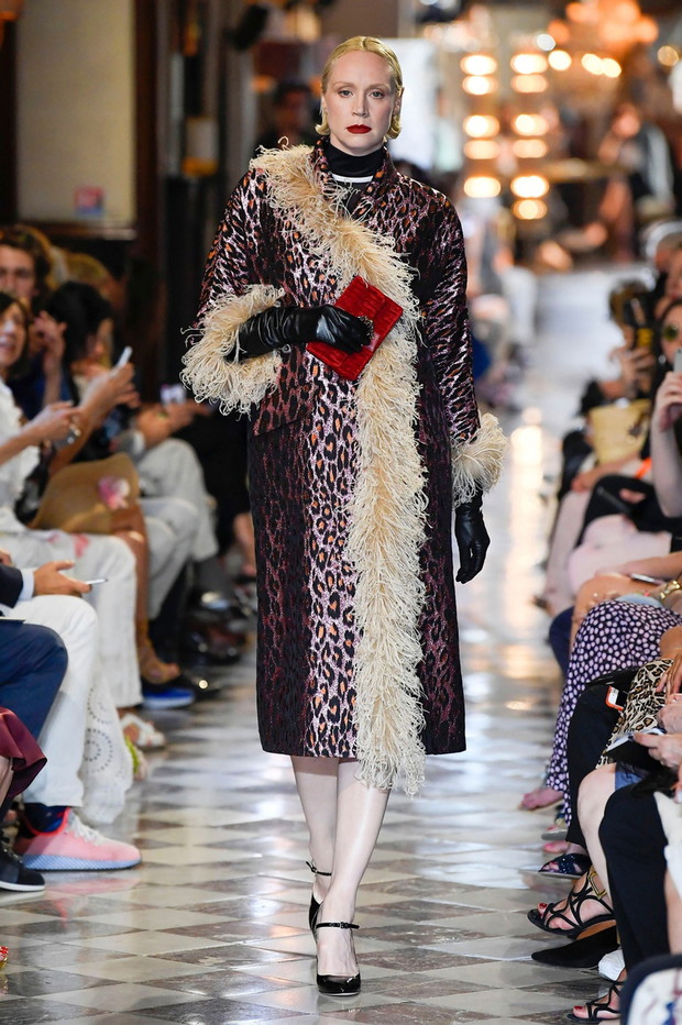 Znani na pokazie Miu Miu 2019 Cruise