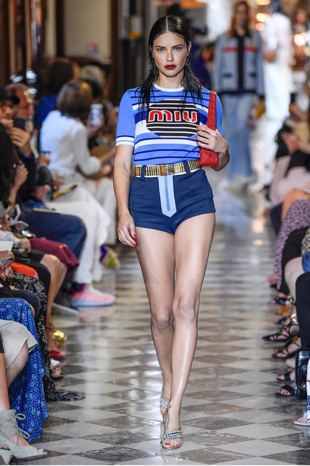 Znani na pokazie Miu Miu 2019 Cruise
