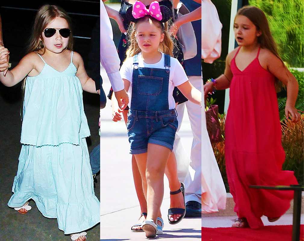 Harper Beckham stylizacje