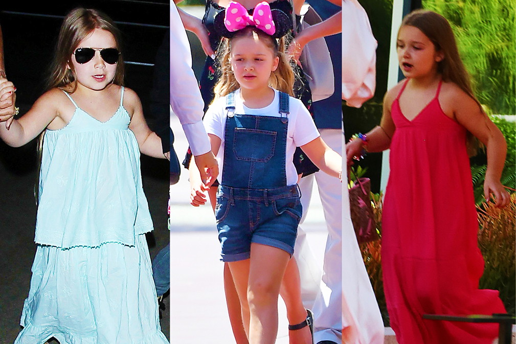 Harper Beckham stylizacje