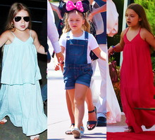 Harper Beckham stylizacje