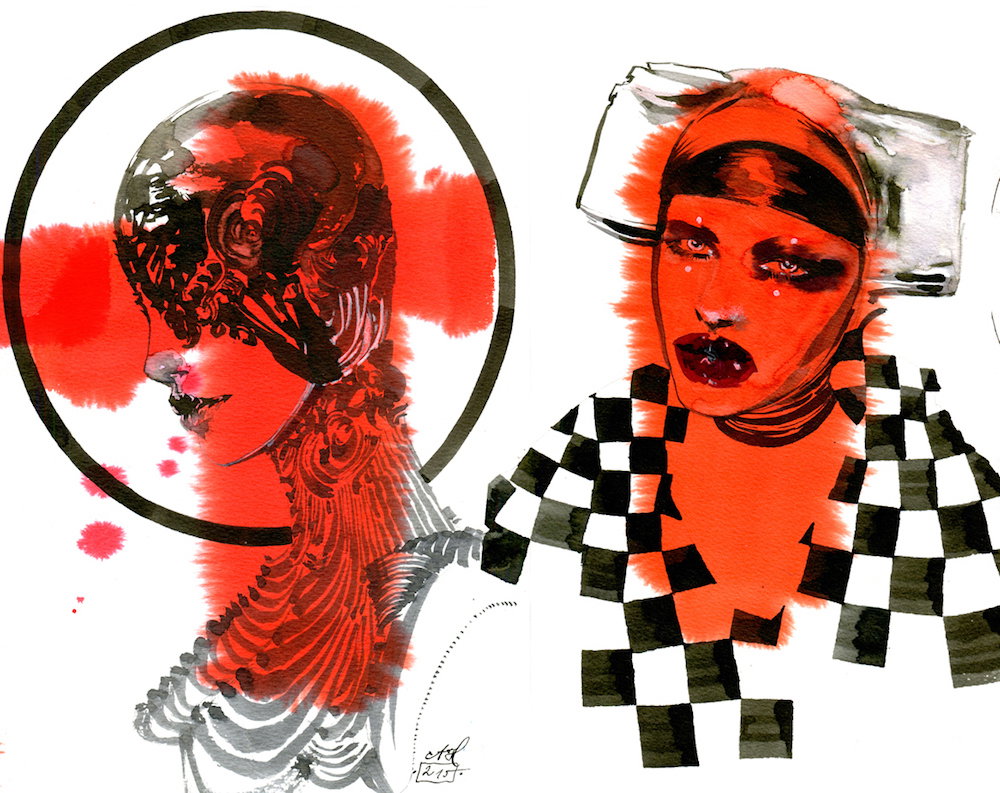 wystawa Anny Halarewicz "Tribute to McQueen"