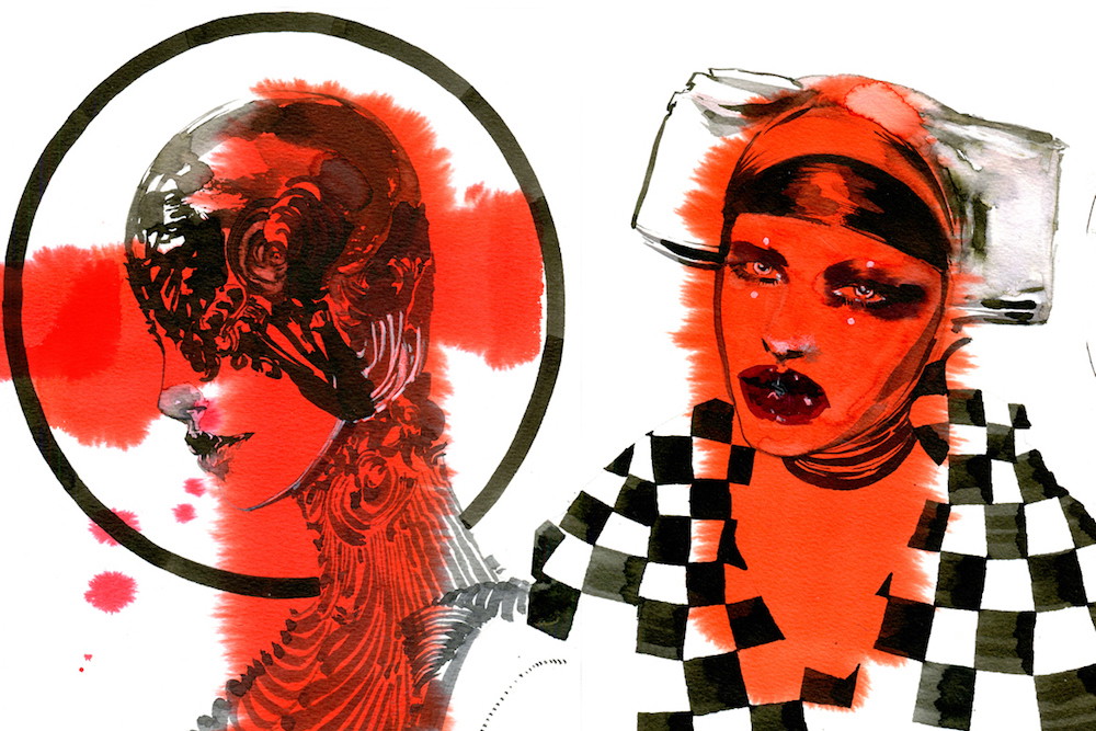 wystawa Anny Halarewicz "Tribute to McQueen"