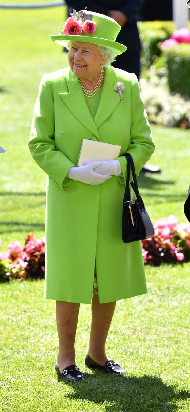 Rodzina królewska na wy?cigach konnych w Ascot