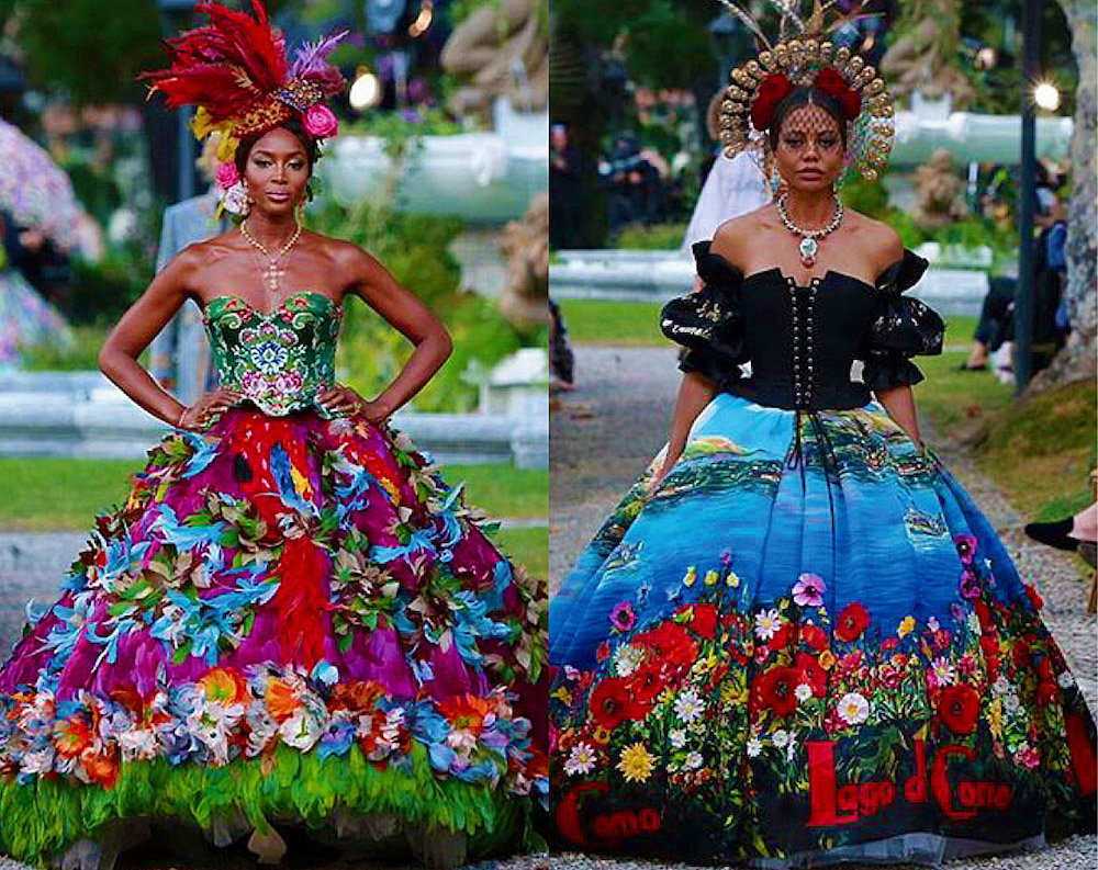 Dolce & Gabbana pokaz Alta Moda nad włoskim jeziorem Como