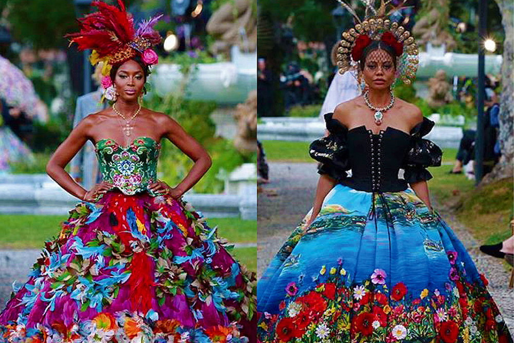 Dolce & Gabbana pokaz Alta Moda nad włoskim jeziorem Como