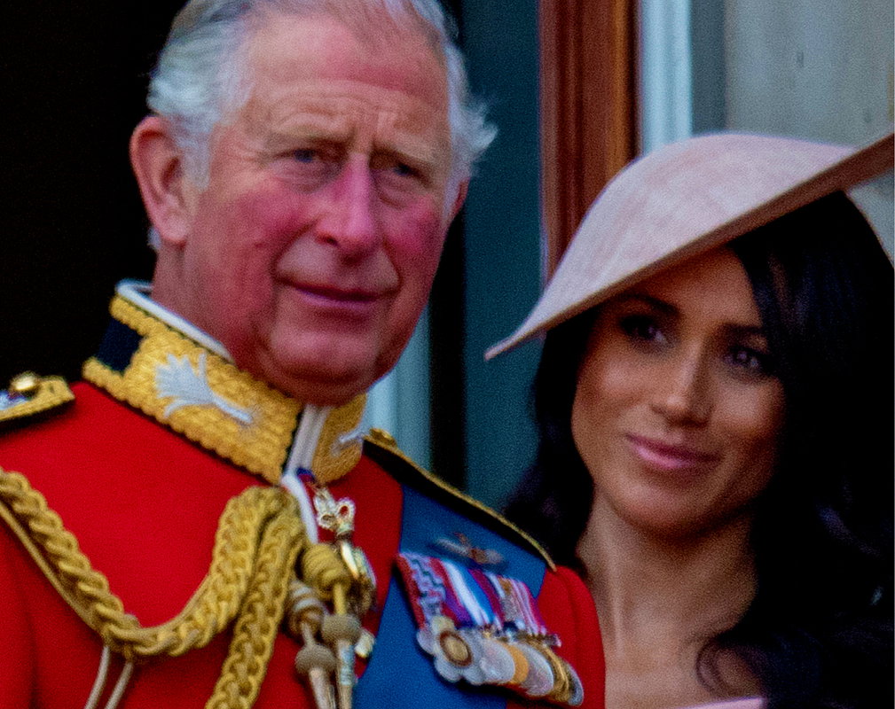 Książę Karol i Meghan Markle