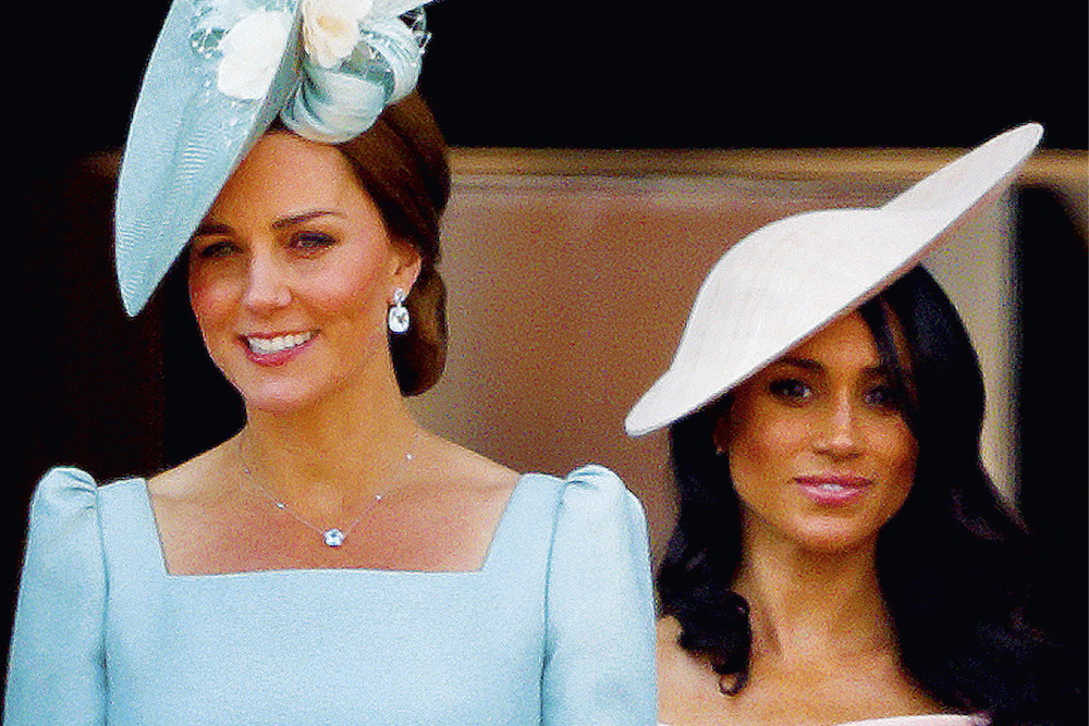 Księżna Kate księżna Meghan styl