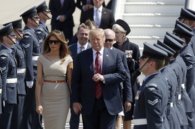 Pierwsza wizyta Trumpa w UK