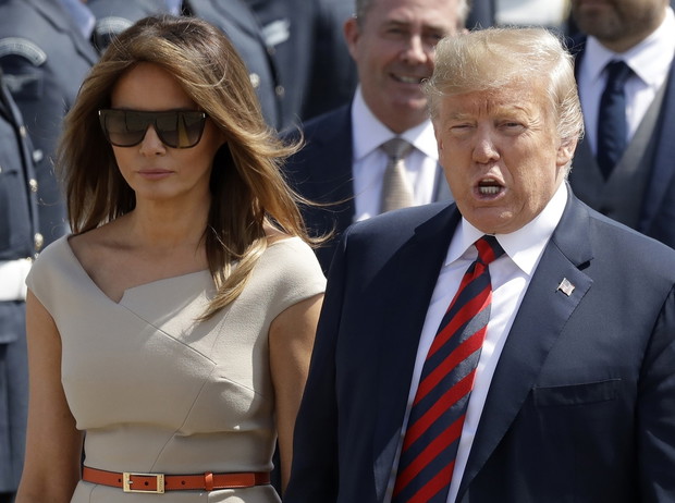 Pierwsza wizyta Trumpa w UK