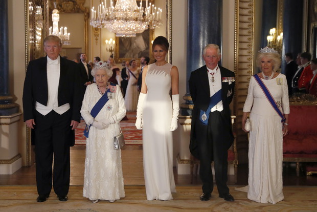 U.S. President Trump's State Visit To UK - Day One