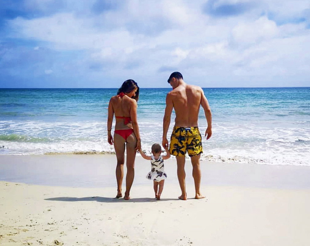 Anna Lewandowska, Robert Lewandowski, jamnik