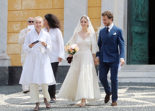 *EXCLUSIVE* WEB MUST CALL FOR PRICING -Francesco Carrozzini got married in Portofino with the daughter of Anna Wintour, Bee Shaffer. / CUCU / BACKGRID , kod: Francesco Carrozzini, Bee Shaffer Francesco Carrozzini, Bee Shaf