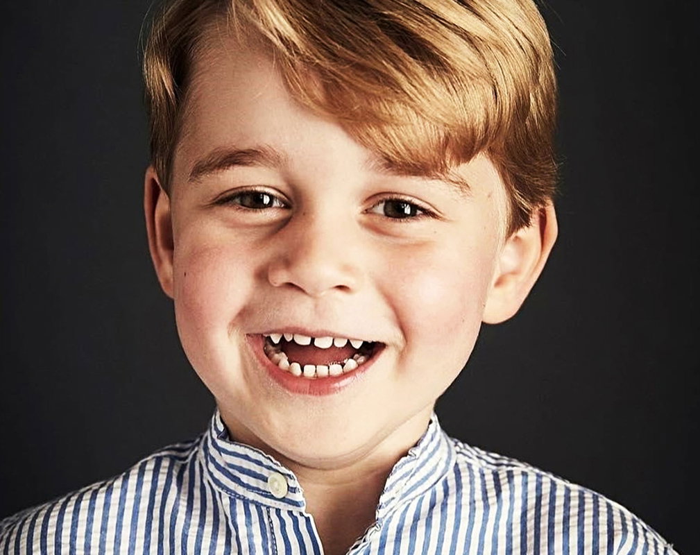 Książę George, urodziny księcia George'a, oficjalny portret księcia George'a