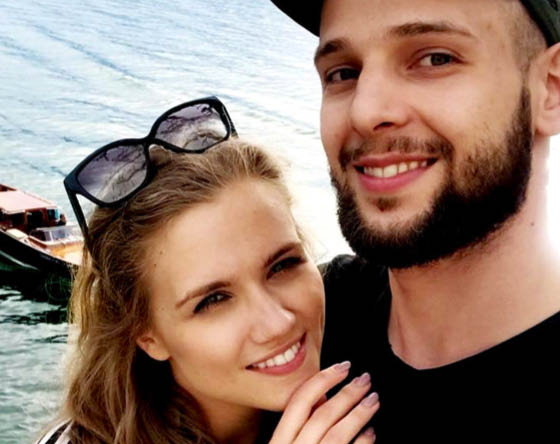 Agnieszka Kaczorowska z ukochanym
