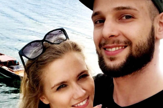 Agnieszka Kaczorowska z ukochanym