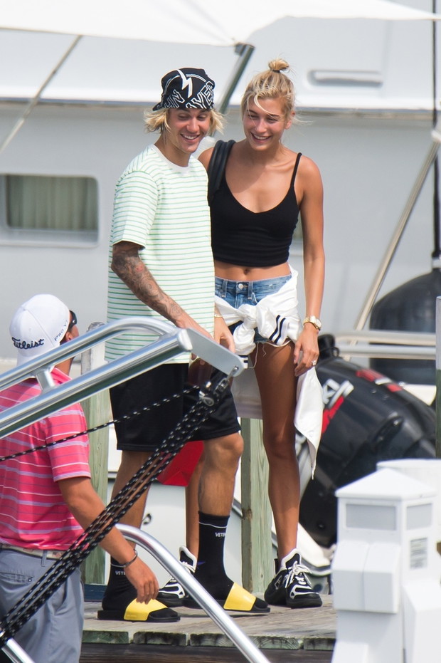 Justin Bieber i Hailey Baldwin na wakacjach