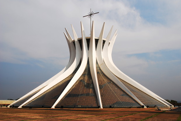 Metropolitan Cathedral in Brasilia, Brazil