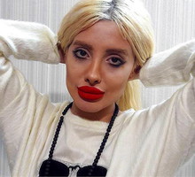 Jak wygląda teraz Sahar Tabar zombie Angelina, nazywana sobowtórem Jolie?