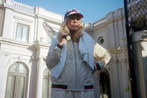 Gucci a choisi l'actrice Faye Dunaway pour sa campagne de sacs ‡ main