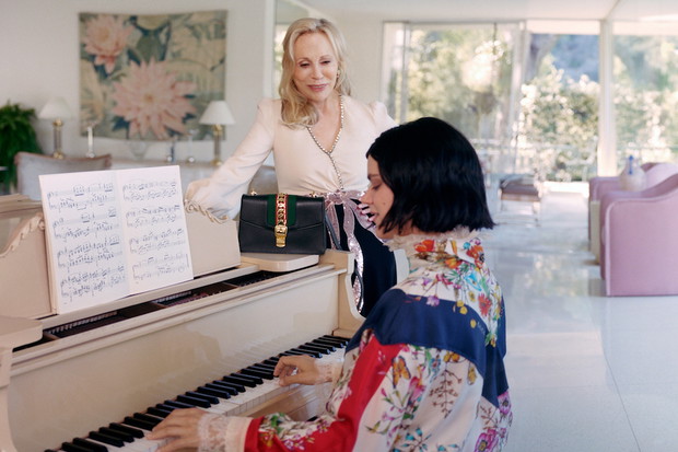 Gucci a choisi l'actrice Faye Dunaway pour sa campagne de sacs ‡ main