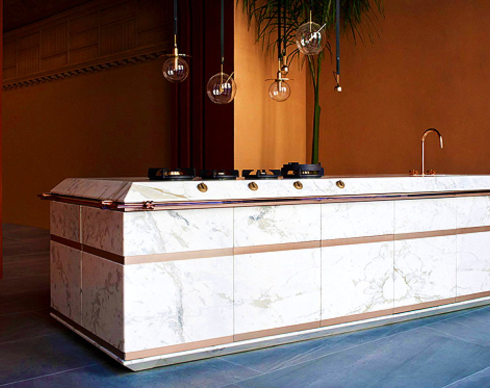 pierwszy projekt luksusowej kuchni Fendi Cucine