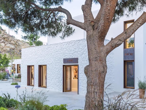 Dior Pop-Up Store na Mykonos