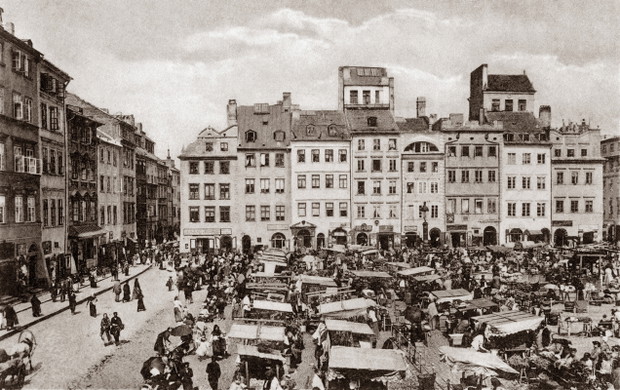 Stara Warszawa na pocztówkach