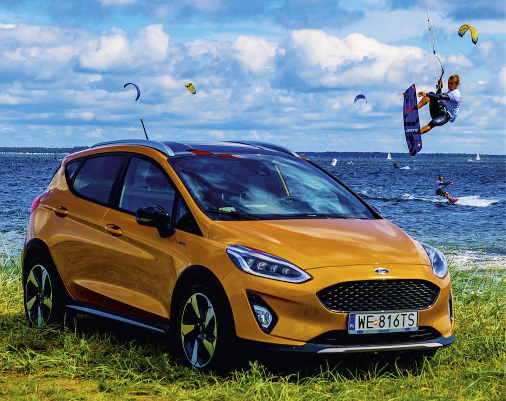 Ford Fiesta Active Cup Mistrzostwa Polski w kitesurfingu 2018, nowy Ford, Fiesta Active