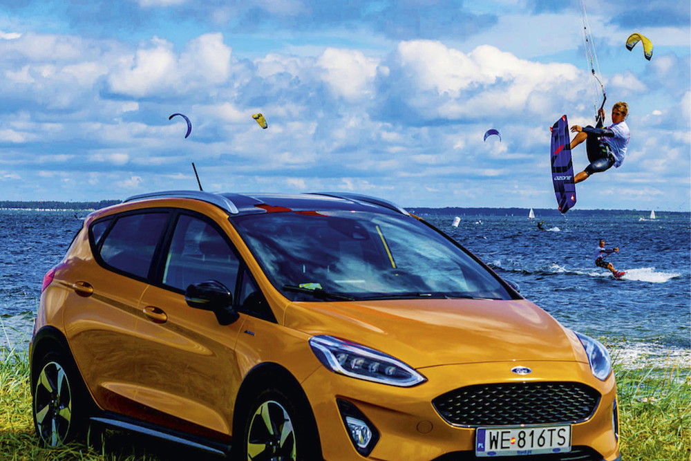 Ford Fiesta Active Cup Mistrzostwa Polski w kitesurfingu 2018, nowy Ford, Fiesta Active